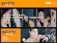 Tablet Screenshot of beastswithboys.com